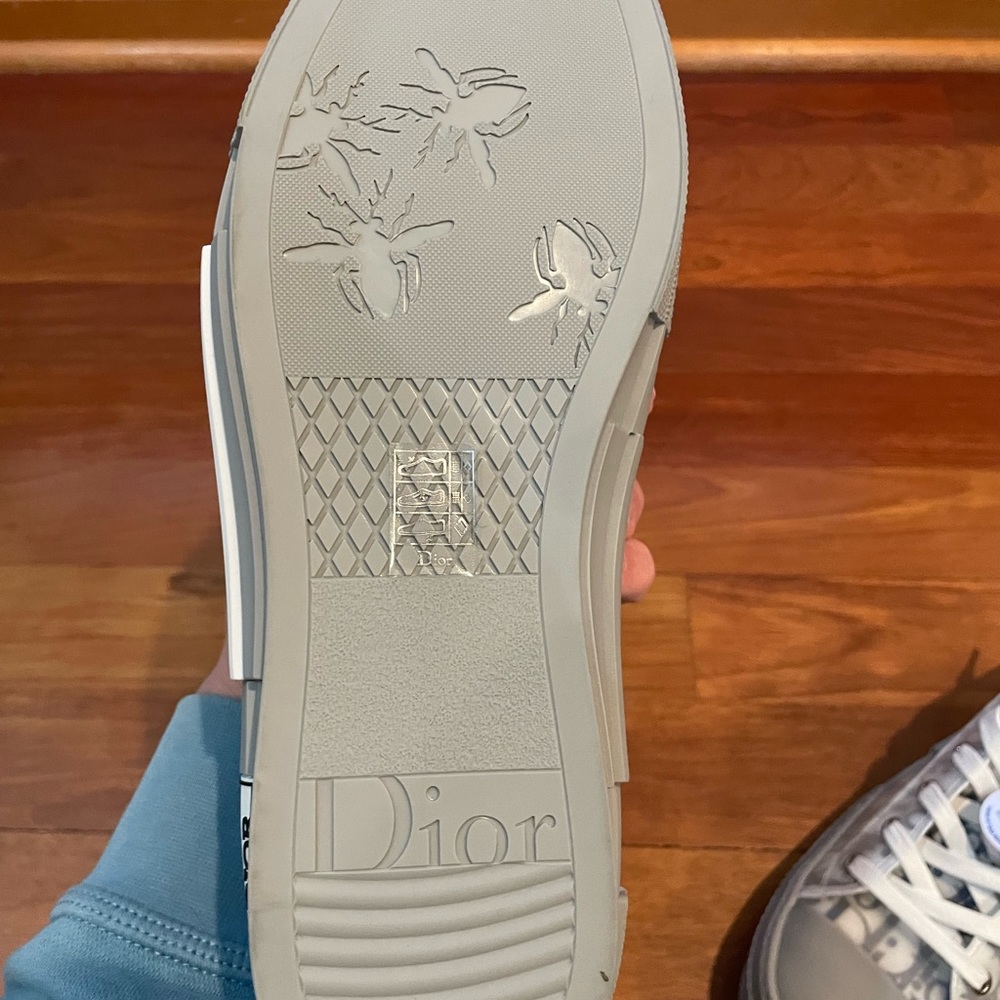 Dior B23 White/Grey/Navy Size 12 Men’s (EU45) - Picture 8 of 14